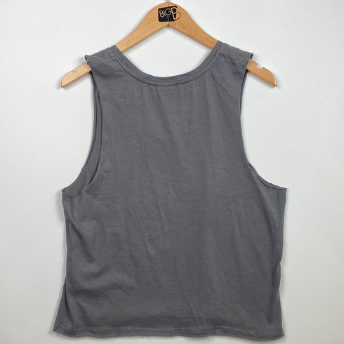 Dark grey tank top